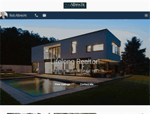 Tablet Screenshot of bobalbrechtrealestate.com